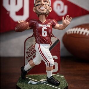 🏈 Baker Mayfield Oklahoma Sooners Bobblehead – FOCO (2018)